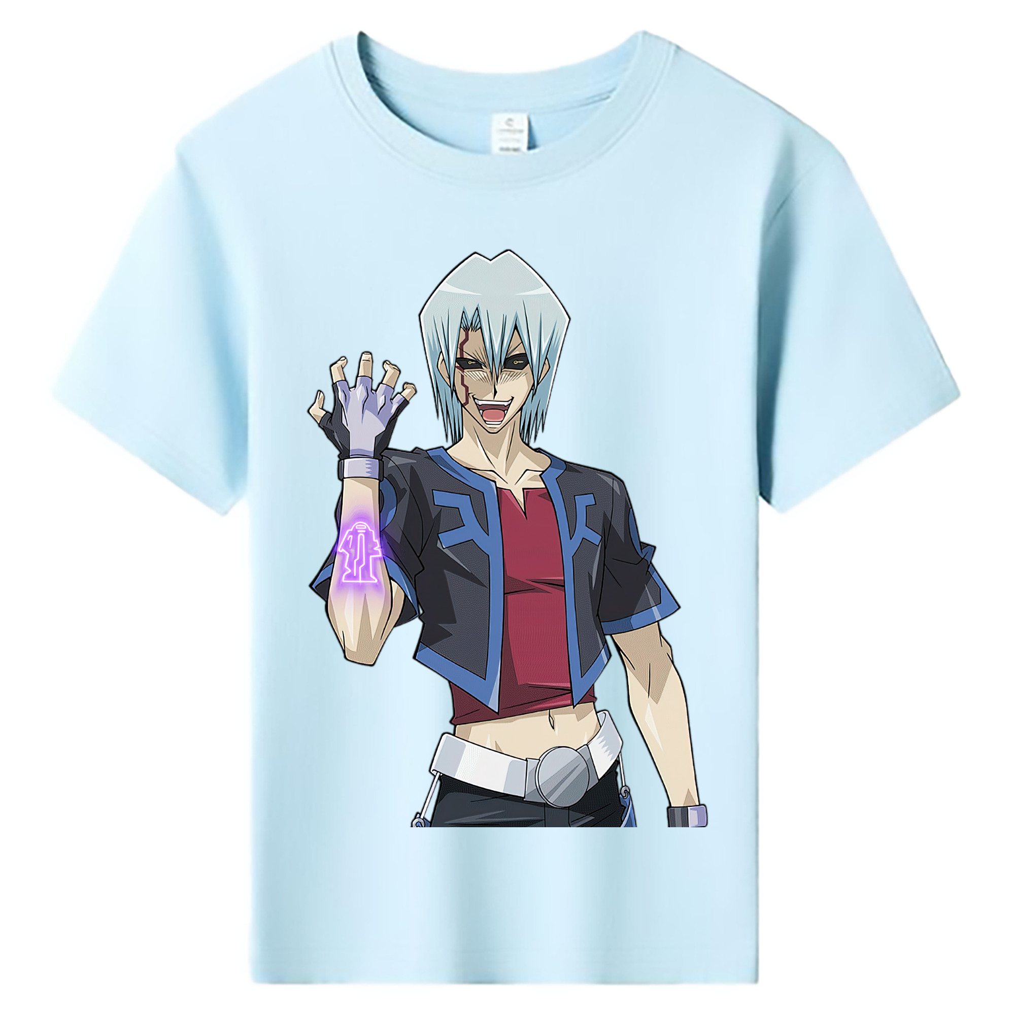 （画像用） 遊☆戯☆王 Yu-Gi-Oh! 綿100％キッズTシャツ（フロントプリント）
